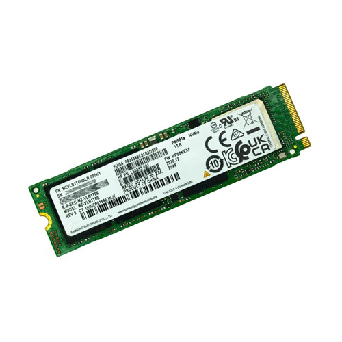内蔵型SSD MZ-VLB1T0B 1TB SSD M.2 PCIe NVMe HP - Samsung MZ-VLB1T0B 1TB NVMe M.2 SSD MZVLB1T0HBLR-000H1 - Used