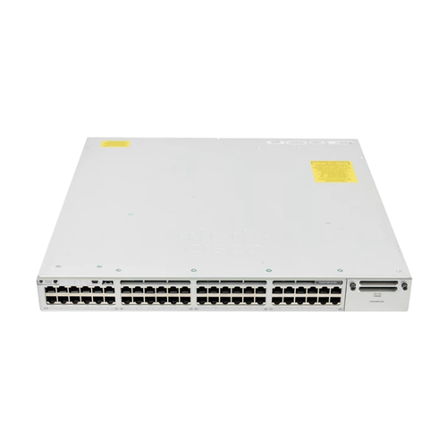 Front of C9300-48P with Network Module Blank