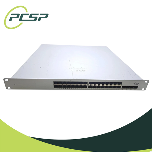 Cisco Meraki MS410-32-HW - 32x 1GbE SFP - 4x 10GbE SFP+ - Layer 3 - 160Gbps - Stacking - 1U - Cloud Managed