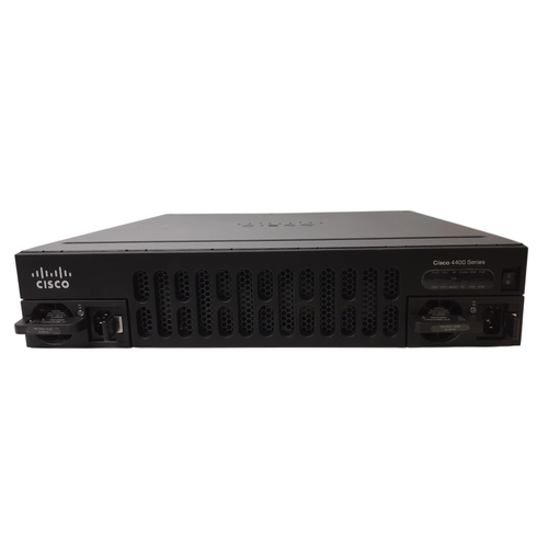 Cisco ISR4451-X/K9 4451-X - 4x 1GE - 3x NIM Slots - 2x SM-X Slots - NO Extra Modules - Cisco IOS XE - 2U