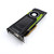 3/4 view Dell NVIDIA Quadro P6000 GJPV7 4x DP 1.4 + 1x DVI-D DL 24GB GDDR5X Graphics Card High Profile