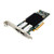 3/4 View HP 767078-001 StoreFabric CN1200E 10Gb 2x SFP+ CNA High Profile Card