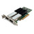 3/4 View Dell R3F0N Mellanox ConnectX-3 CX324A Dual Port 40GbE QSFP+ Network Adapter Low Profile
