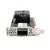 Port View Dell J91FN LSI SAS9300-8e 12Gb/s PCIe SAS Host Bus Adapter Card Low Profile