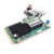3/4 View QCT S5B QS-3516 12Gb/s Quanta SAS Raid Controller Mezzanine Card w/ Battery