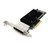 3/4 View LSI Avago SAS9305-16e External 4-Port 12Gb/s SAS PCIe HBA High Profile 03-25704-02006