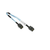 Lot of 2 - Supermicro - 48cm MiniSAS HD SFF-8643 to SFF-8643 Cable - (CBL-SAST-0836)