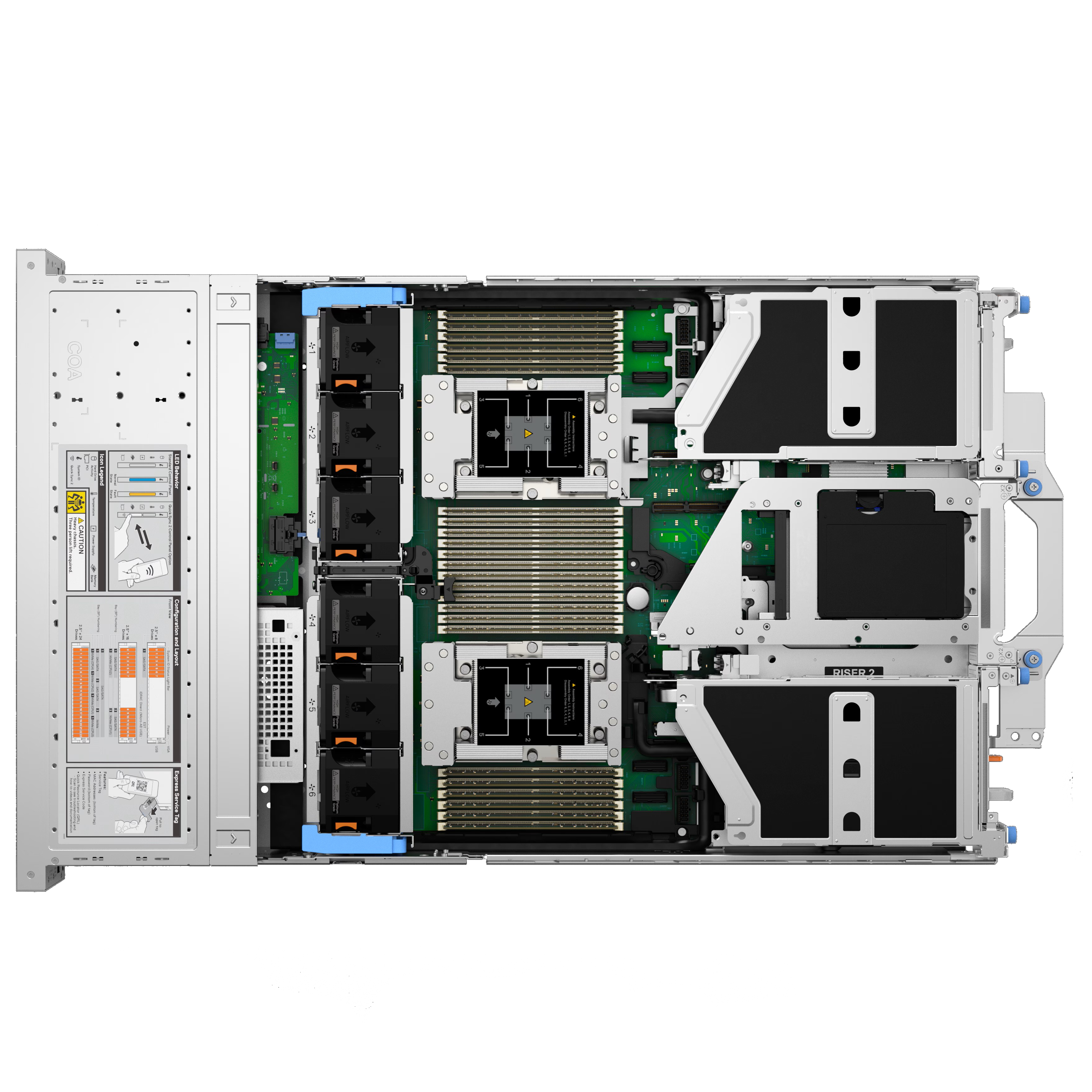 Dell PowerEdge R7725 2U AMD EPYC Rack Server
