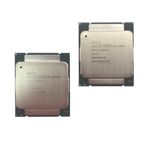 2x Intel Xeon E5-2690 v3 Processors - 2.60 GHz - 12 Cores