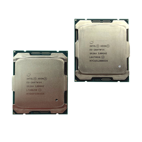 2x Intel Xeon E5-2687W v4 Processors - 3.00 GHz - 12 Cores