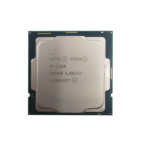 1x Intel Xeon W-1250 Processor (SRH48) - 3.30 GHz - 6
