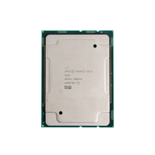 1x Intel Xeon Gold 5222 Processor (SRF8V) - 3.80 GHz -