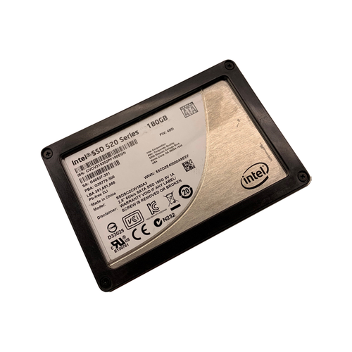 Intel - 520 Series - 180GB - SATA - 6GB/s - 2.5
