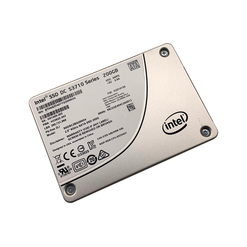 SSD Intel DC S3710 400 Go SATA III - 2.5", MLC, Pour PC/portable, Occasion Fonctionnel
