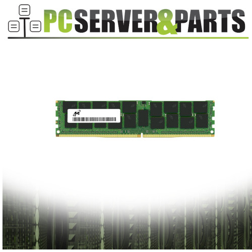 16GB PC4 (DDR4) 2400 MHz 2400T-R 2Rx8 Memory - Micron