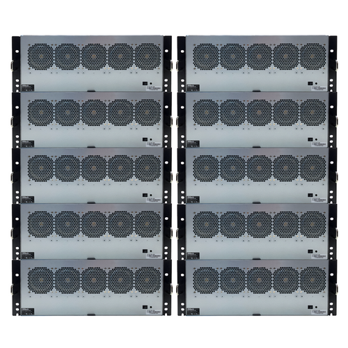 LOT OF 10 ASRock AMD Crypto Mining Rig 4U12G BC-250 PCSP