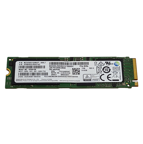 Lenovo - Samsung 512GB M.2 SSD NVMe - Used (MZ-VKW5120, 00UP440)