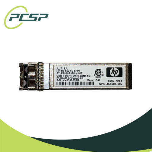 SFP + Ricetrasmettitore Originale HP 8 GB Serie B SW Canale In - Foto 4