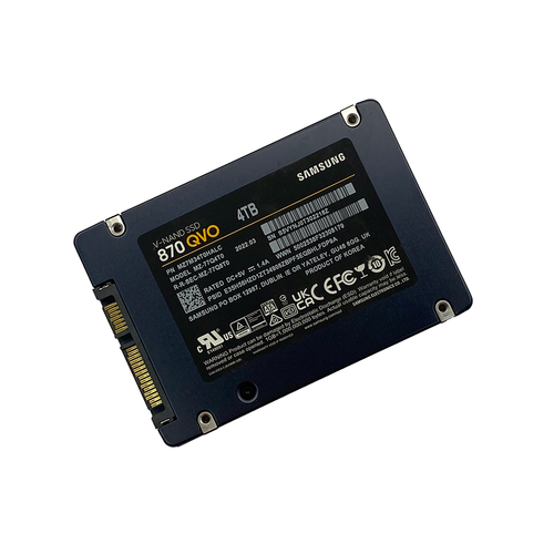 Samsung - Samsung 870 QVO MZ-77Q4T0 4TB SATA 6GB/s 2.5