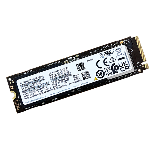 Samsung - HP MZ-VL25120 512GB NVMe Gen4x4 SSD - Used (PM9A1