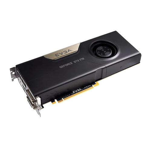 EVGA NVIDIA GeForce GTX 770 (2GB GDDR5) 1x DisplayPort, 1x HDMI