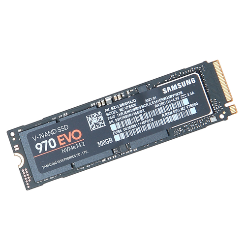 Samsung - MZ-V7E500 500GB NVMe M.2 2280 SSD - Used