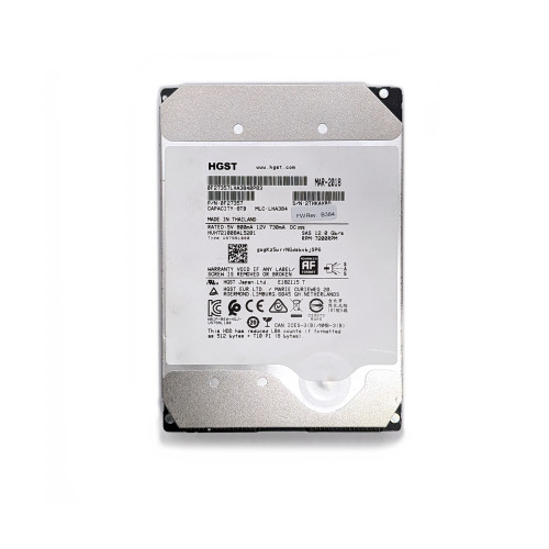 2台/計16TB】HGST SAS HDD 8TB 12Gb 7200RPM