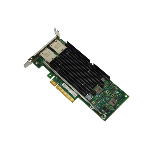 HP 561T Dual Port RJ-45 10GB NIC PCIe x8 Network Card (716589-002