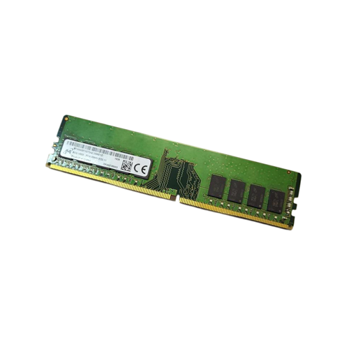 Micron - 8GB - PC4-2666V-E - 1Rx8 DDR4 ECC UDIMM - (MTA9ASF1G72AZ