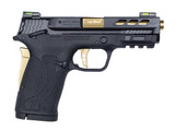 Smith & Wesson PC M&P 380 Shield EZ .380 ACP 3.8" Ported Gold 12719