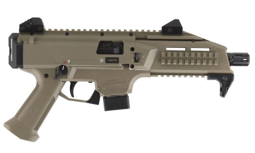 CZ-USA Scorpion EVO 3 S1 9mm Luger FDE 7.75" 10 Rounds 01352