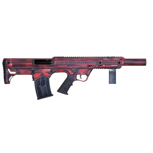 Black Aces Tactical Pro Series Bullpup 12 GA 18.5" Distressed Red BATBPR