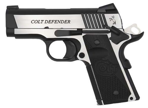 Colt Combat Elite Defender 1911 .45 ACP 3" Two-Tone O7080CE