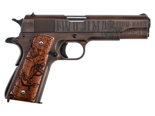 Auto-Ordnance 1911 75th Anniv IWO JIMA .45 ACP 5" 1911BKOWC6