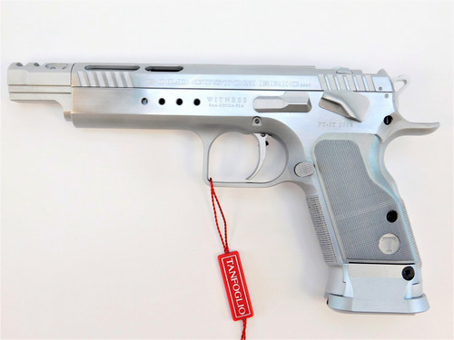 EAA Tanfoglio Witness Elite Gold Team .38 Super 5.25" Chrome 600095