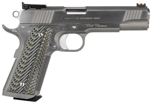 Colt 1911 Series 70 Custom Competition .38 Super 5" Stainless Steel O1073CS