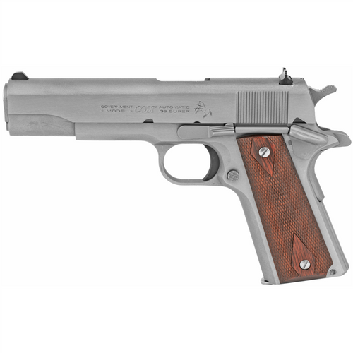 Colt 1911 Classic Government Stainless .38 Super 5" 9 Rds O1911C-SS38