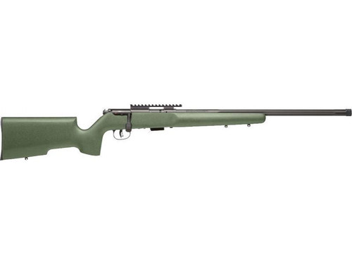 Savage Arms 93R17 TR-V OD Green .17 HMR 21" Fluted Heavy TB 10 Rds 96829