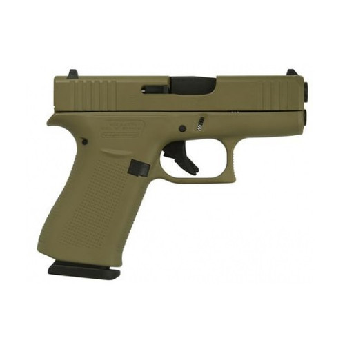 Glock G43X Flat Dark Earth 9mm Luger 3.41" 10 Rds PX4350201FDE