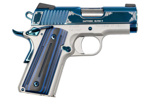 Kimber Sapphire Ultra II 9mm 3" 8 Rds Blue / Satin Silver 3200273
