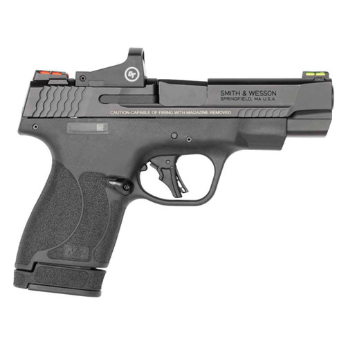 Smith & Wesson M&P9 Shield Plus 4" 9mm NO Thumb Safety CT Optic 13251