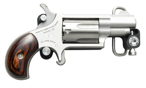 NAA Mini-Revolver .22 LR 1.125" Stainless w/ Belt Buckle NAA-22LR-BBS