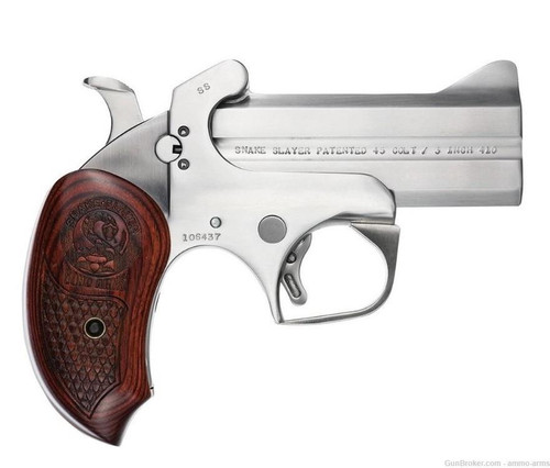 Bond Arms Snake Slayer .410 / .45 Colt 3.5" SS Derringer BASS45/410