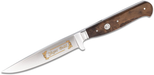 Boker Plus Nicker 11 Jager Gold Fixed Blade Knife 121534