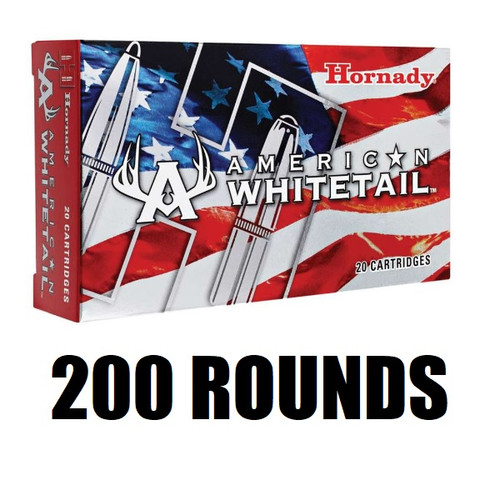 Hornady American Whitetail .30-30 Win 150 Grain RN InterLock 200 Rounds - 80801