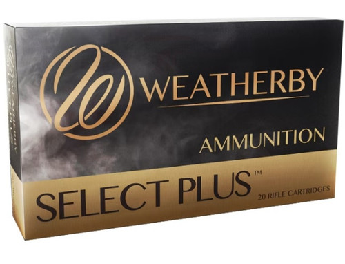 Weatherby Select Plus .257 Wby Mag 120 Grain Nosler Partition 20 Rds N257120PT