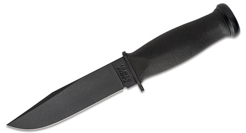 KA-BAR Mark I Black 5.125" Fixed Blade Knife 2221