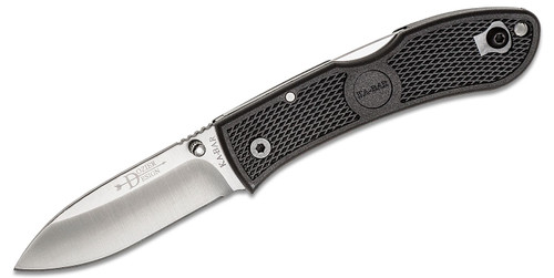 KA-BAR Dozier Folding Hunter Knife 3" Stainless / Black 4062