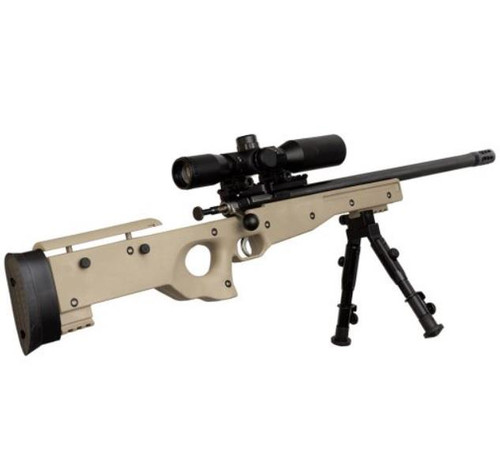 KSA Davey Crickett Precision .22 LR FDE 16.125" Scope & Bipod KSA2152