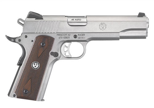 Ruger SR1911 Full Size .45 ACP 5" Stainless 8 Rounds 6700